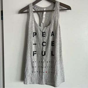 Lululemon Canada 150 Love Tank Top - Heathered Grey - Size 6